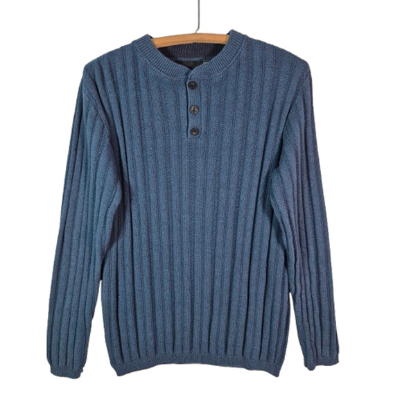BILLBLASS Vintage Mens Blue Pullover Sweater Size M - Picture 1 of 9